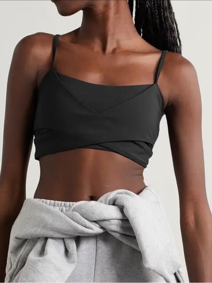 Alo Yoga Enzo Cutout Soft Cup Sports Bra